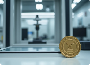 Received a new quality certificate for sliding panels